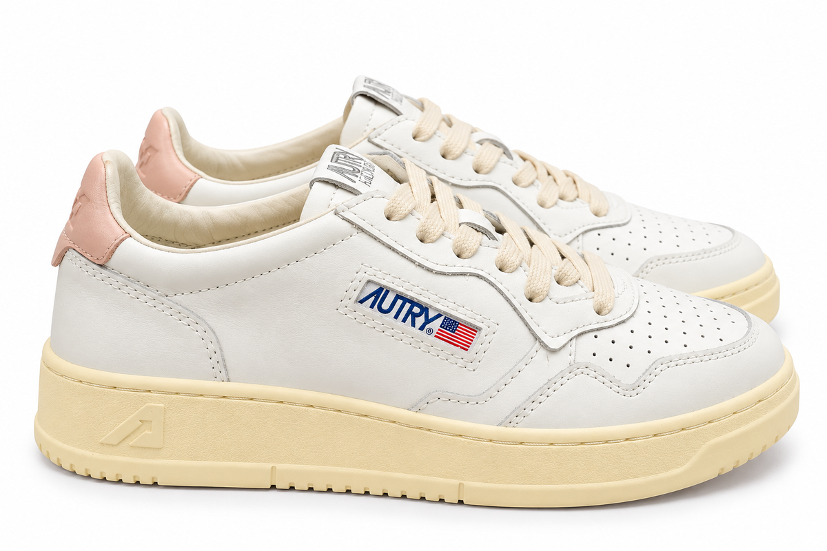 AUTRY ll16 Medialist low vwom whtpink