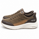 skechers slip ins 232618 brn