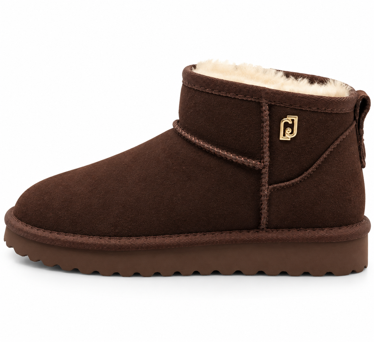 Liu Jo ankle boot cow suede moka