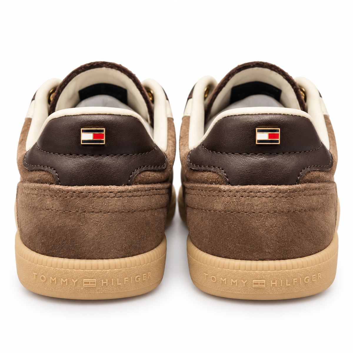 Tommy Hilfiger tribeca sneakers suede Brown