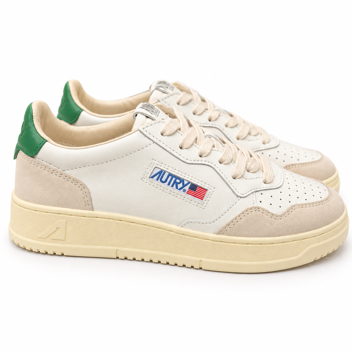 AUTRY Medialist lowman leat/suede ls23