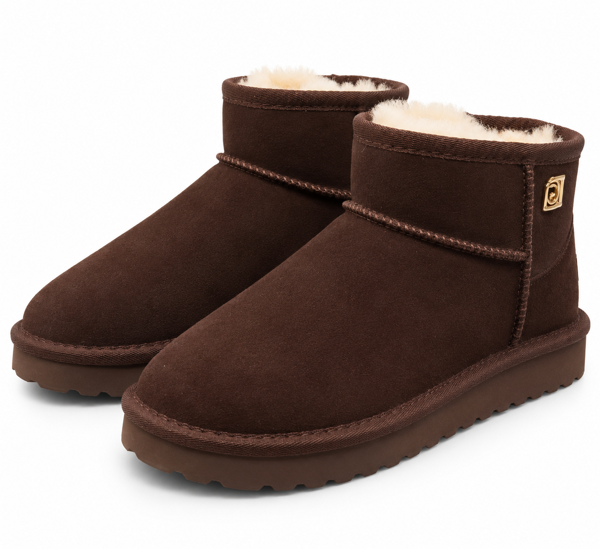 Liu Jo ankle boot cow suede moka