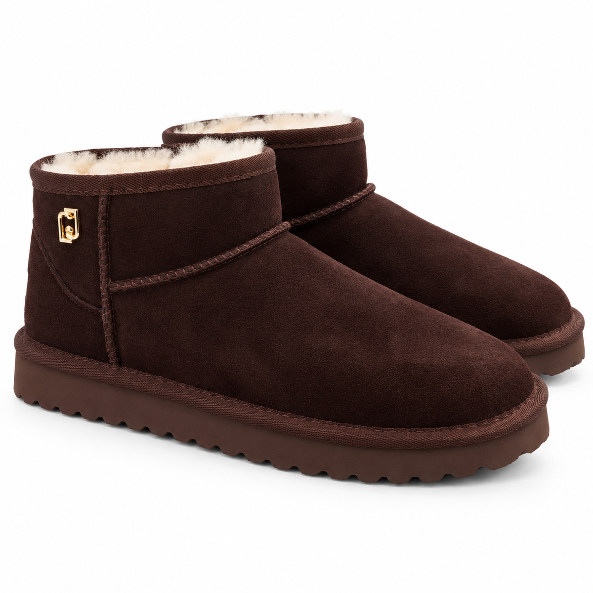 Liu Jo ankle boot cow suede moka