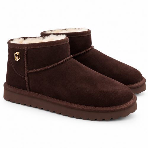 Liu Jo ankle boot cow suede moka